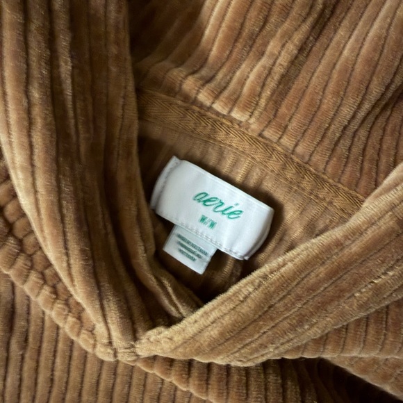 Aerie Tan Corduroy Hoodie and Pants Set - Picture 4 of 5
